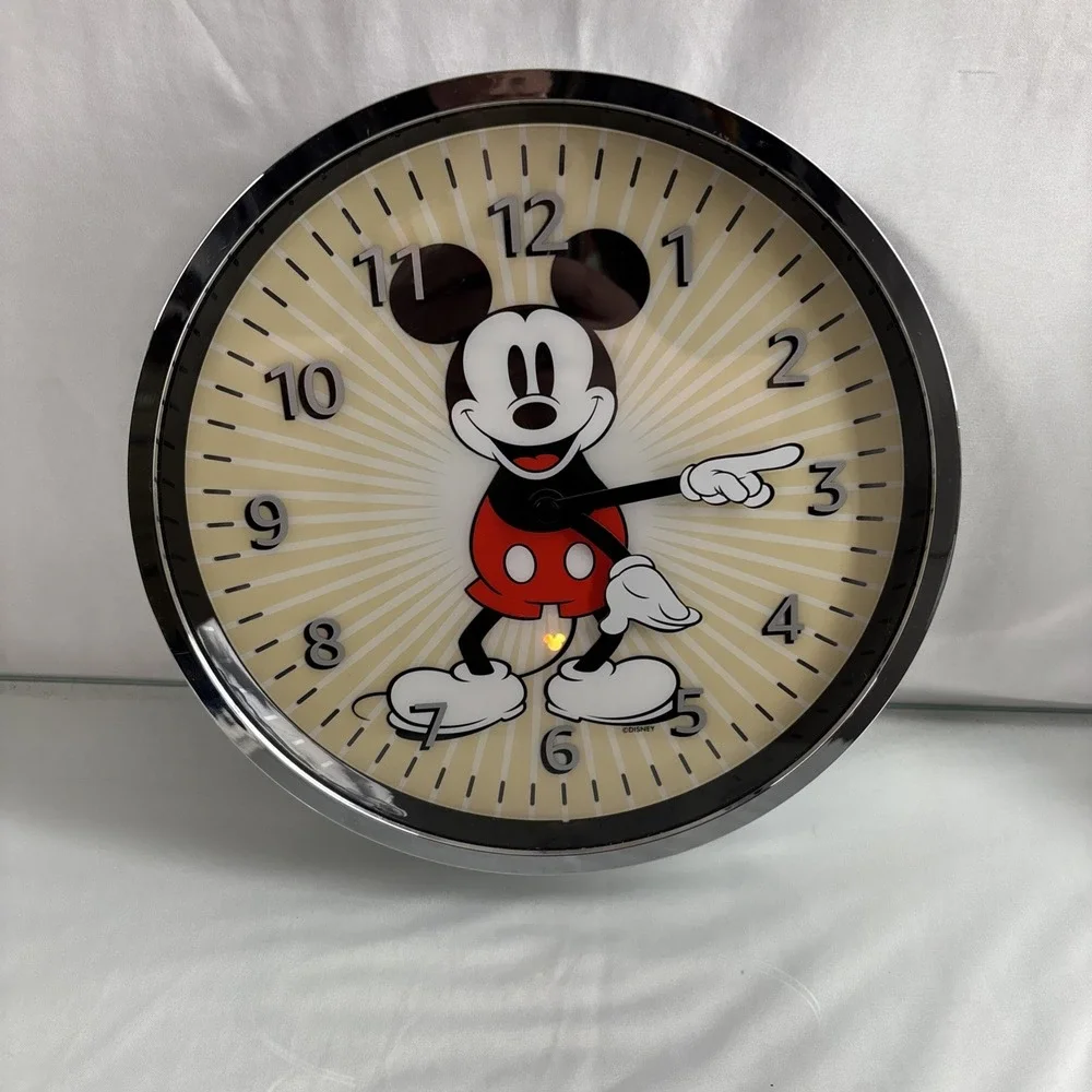 Disney Mickey Mouse Edition Amazon Echo Alexa Wall Clock Digital LED Smart Disp